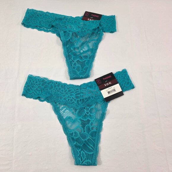 No Boundaries 4 Pack Lace Micro Thong Panties – Size Small (3-5) NWT - Picture 13 of 14